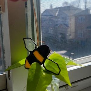 Stained Glass bumble bee
